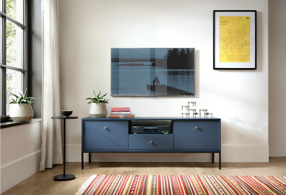 Fotografia 8 - TV stolík MRTV154 Mono granat