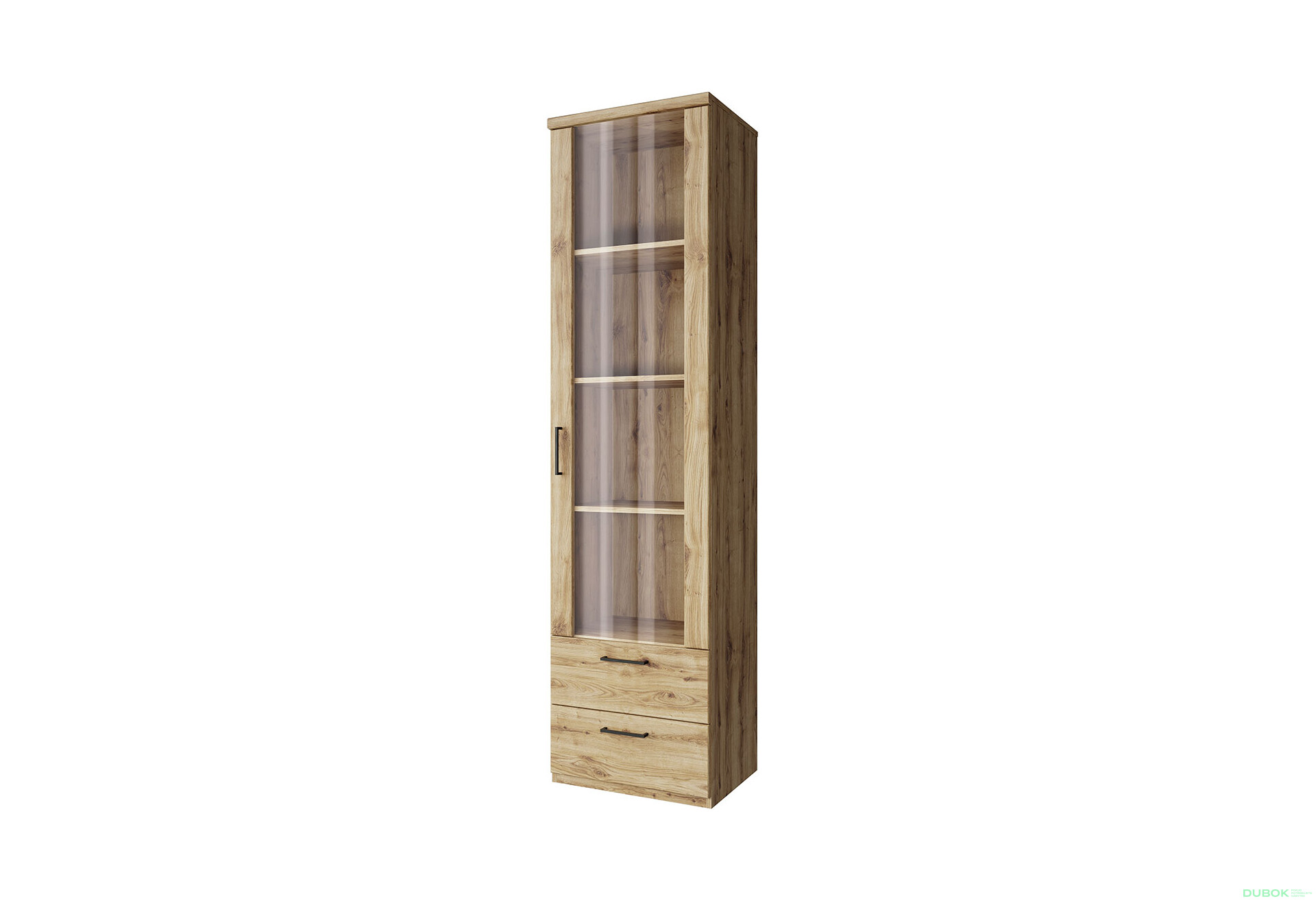 Fotografia 1 - Vitrína vysoká 1w2s dub navarra Doorset