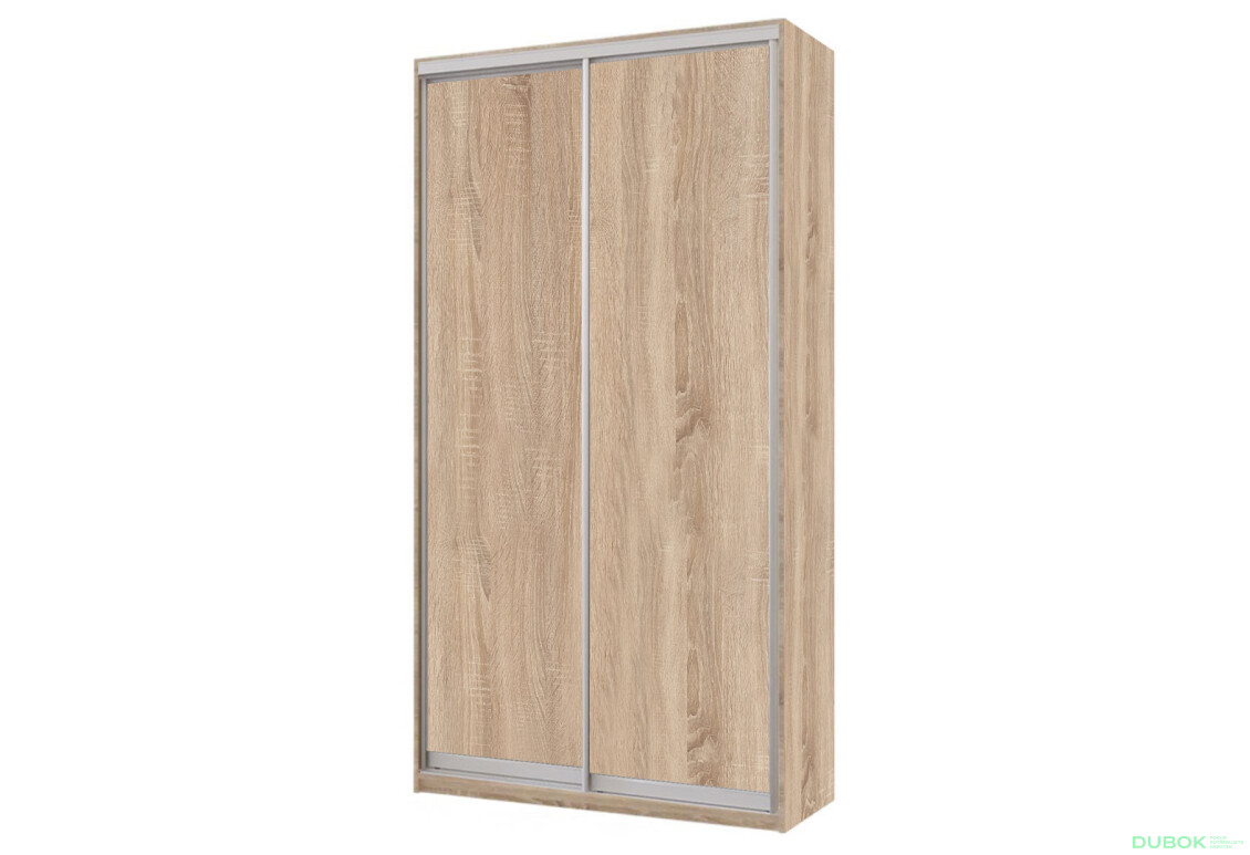 Skriňa s posuvnými dverami Komforto 2 DTD 120x240x60 cm Dub sonoma