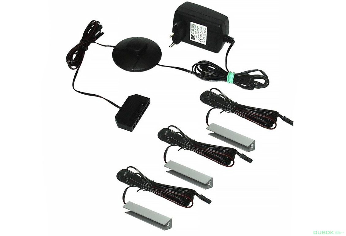 LED 3 klipsne biely / teplý Osvetlenie
