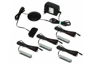 LED 4 klipsne biely / teplý