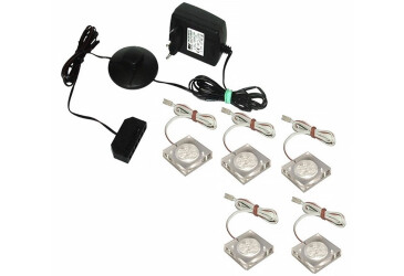 LED 5x ks biely/teplý