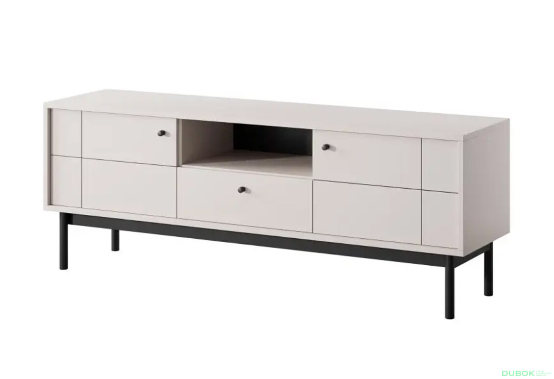 TV stolík RTV154 kašmír Japandi - Fotografia 1 Fotografia 1 - TV stolík RTV154 kašmír Japandi