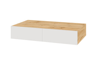 Písací stôl 100 cm dub apalačský / nymphaea alba