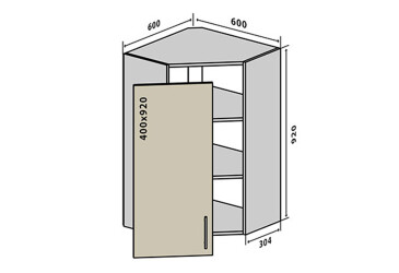 V54 Skrinka 1D 60