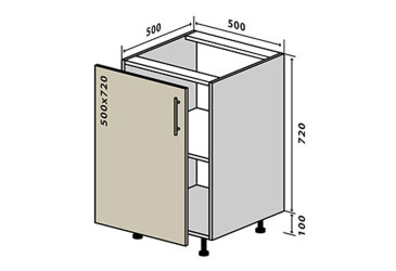 N5 Skrinka 1D 50