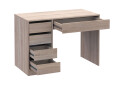Písací stôl s ľavou montážou Profi 110 cm dub sonoma - Fotografia 5 Fotografia 5 - Písací stôl s ľavou montážou Profi 110 cm dub sonoma