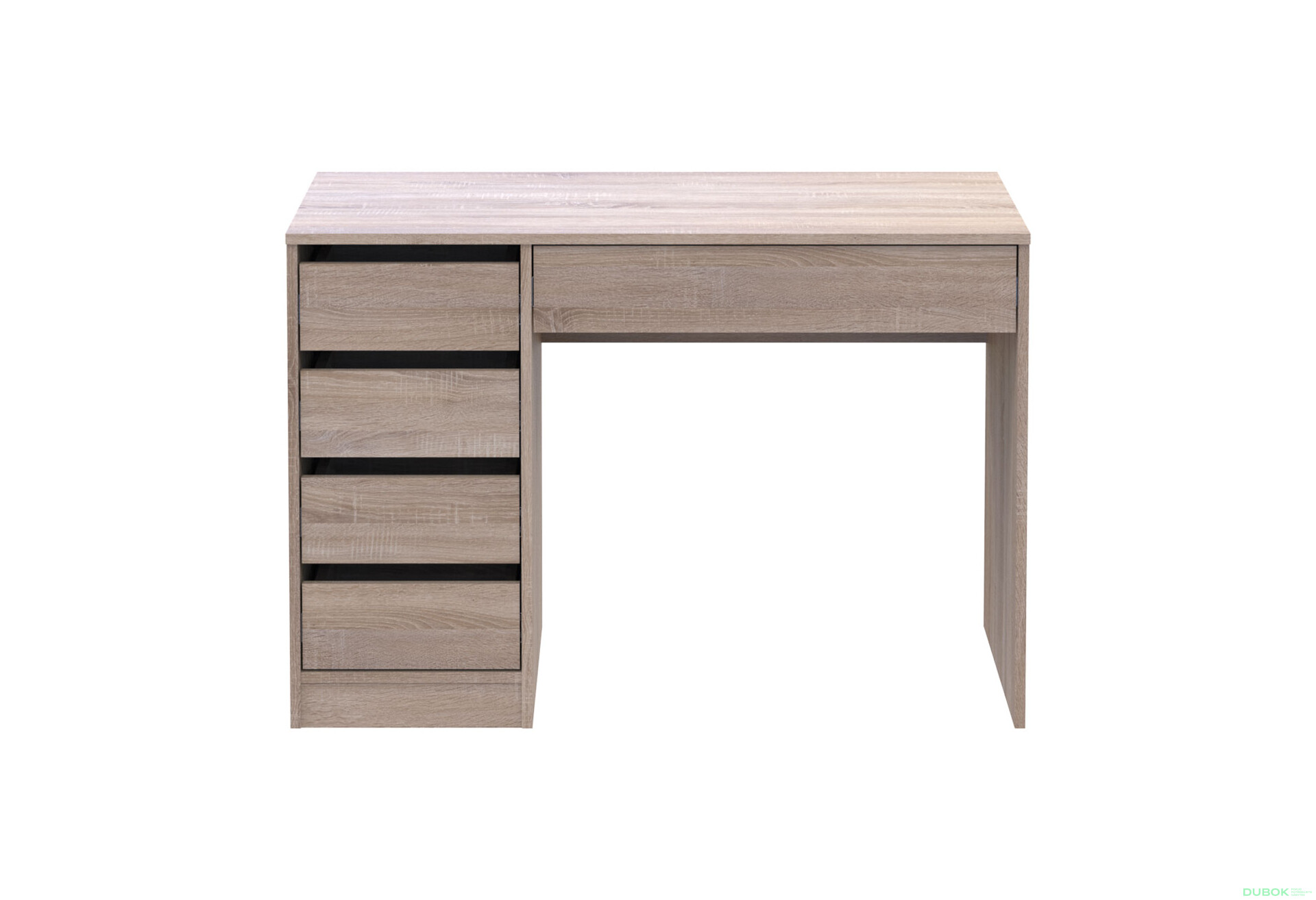 Fotografia 3 - Písací stôl s ľavou montážou Profi 110 cm dub sonoma