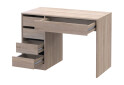 Písací stôl s ľavou montážou Profi 110 cm dub sonoma - Fotografia 6 Fotografia 6 - Písací stôl s ľavou montážou Profi 110 cm dub sonoma