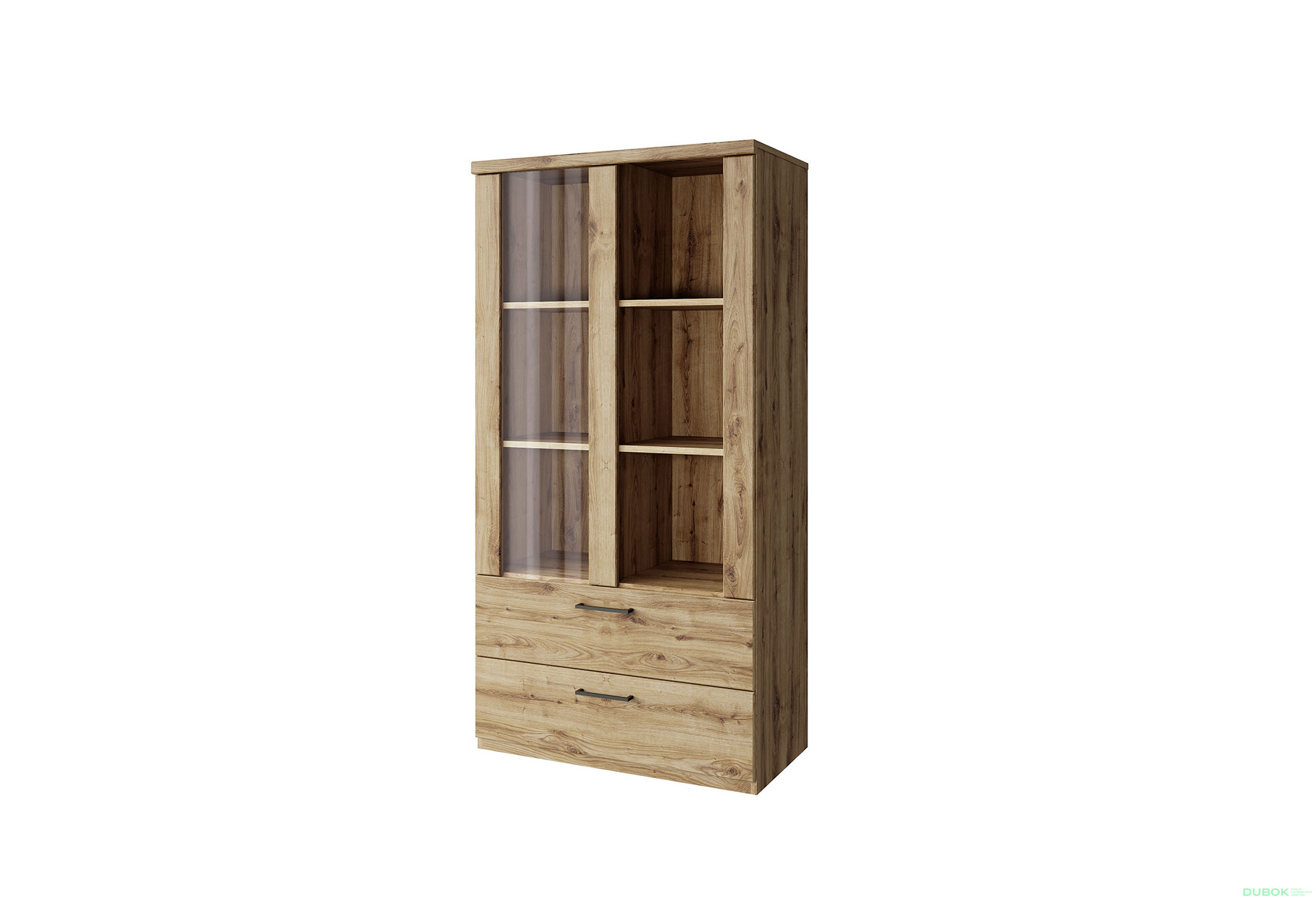 Fotografia 1 - Vitrína nízka 1w2s dub navarra Doorset