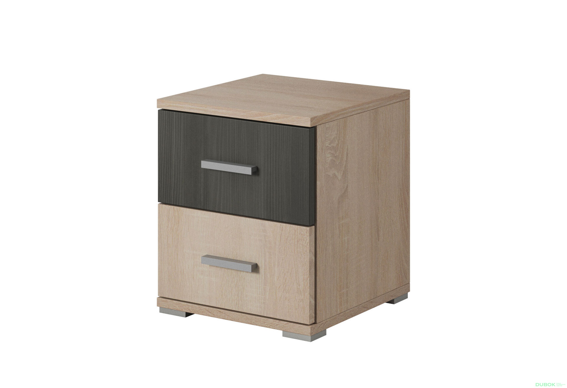 Fotografia 1 - Nočný stolík Wenecja dub sonoma / dub canterbury Idczak meble