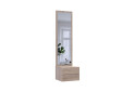 Skrinka so zrkadlom dub sonoma drevotrieska / zrkadlo 45x40x168,6 Sola - Fotografia 3 Fotografia 3 - Skrinka so zrkadlom dub sonoma drevotrieska / zrkadlo 45x40x168,6 Sola
