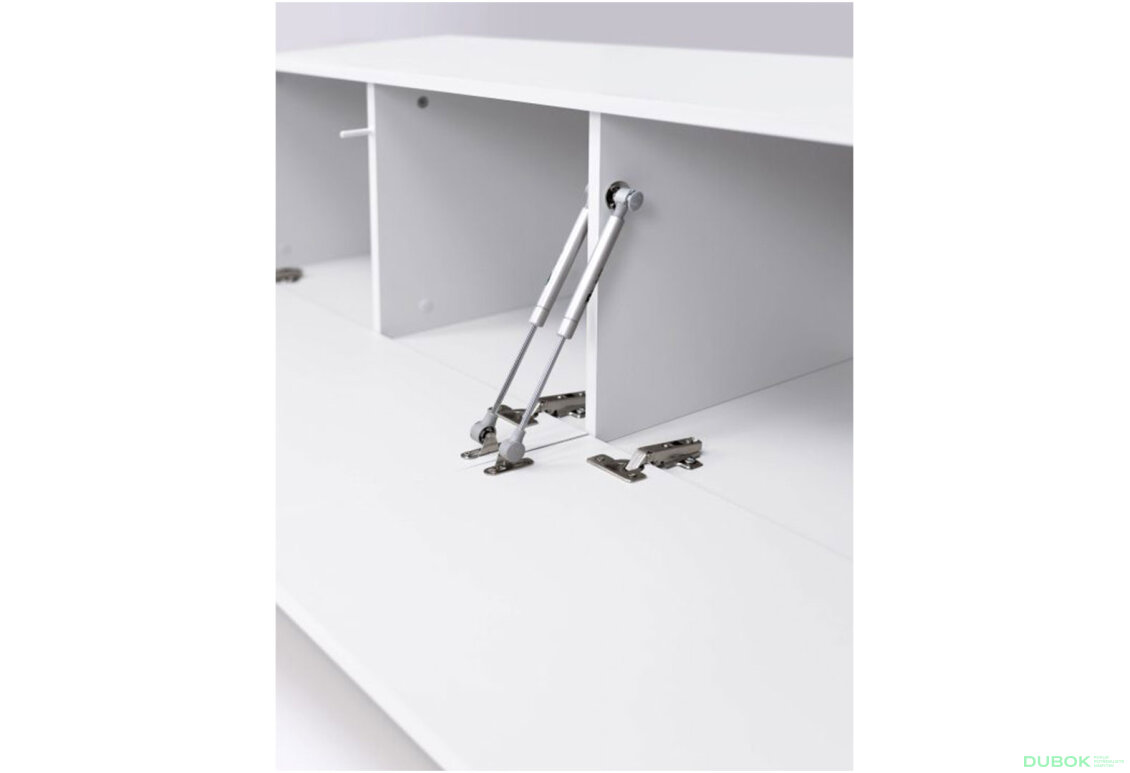 Fotografia 4 - TV stolík 2,4 lesklá biela Legs Box