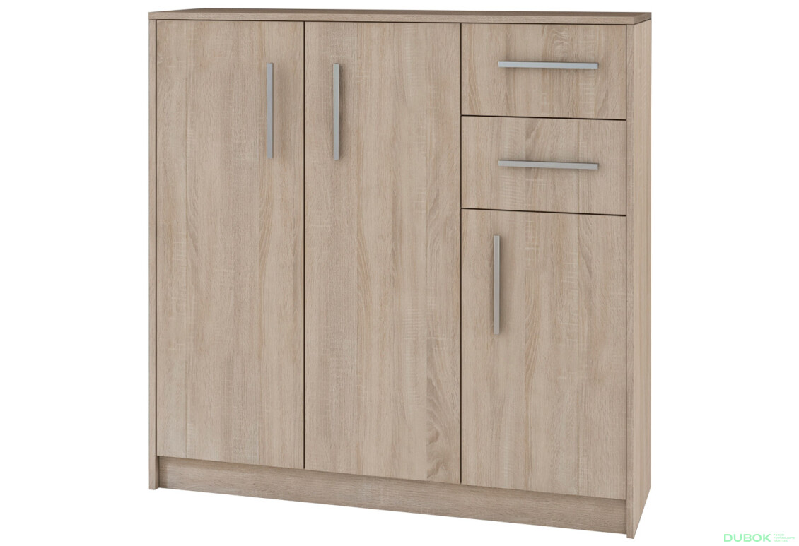 Botník 10 dub sonoma