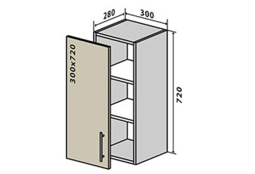 B2 Skrinka 1D 30