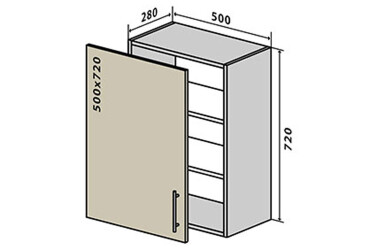 B5 Skrinka 1D 50