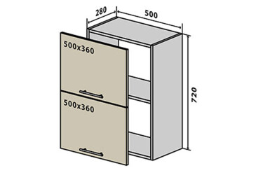 V57 Skrinka 2D 50