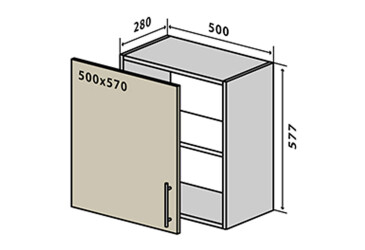 V52 Skrinka 1D 50