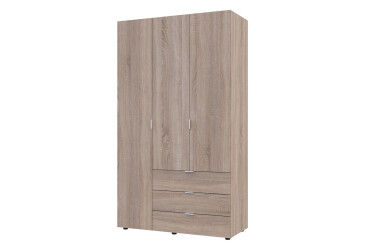 Skriňa trojdverová Gelar 116.2 cm Dub sonoma