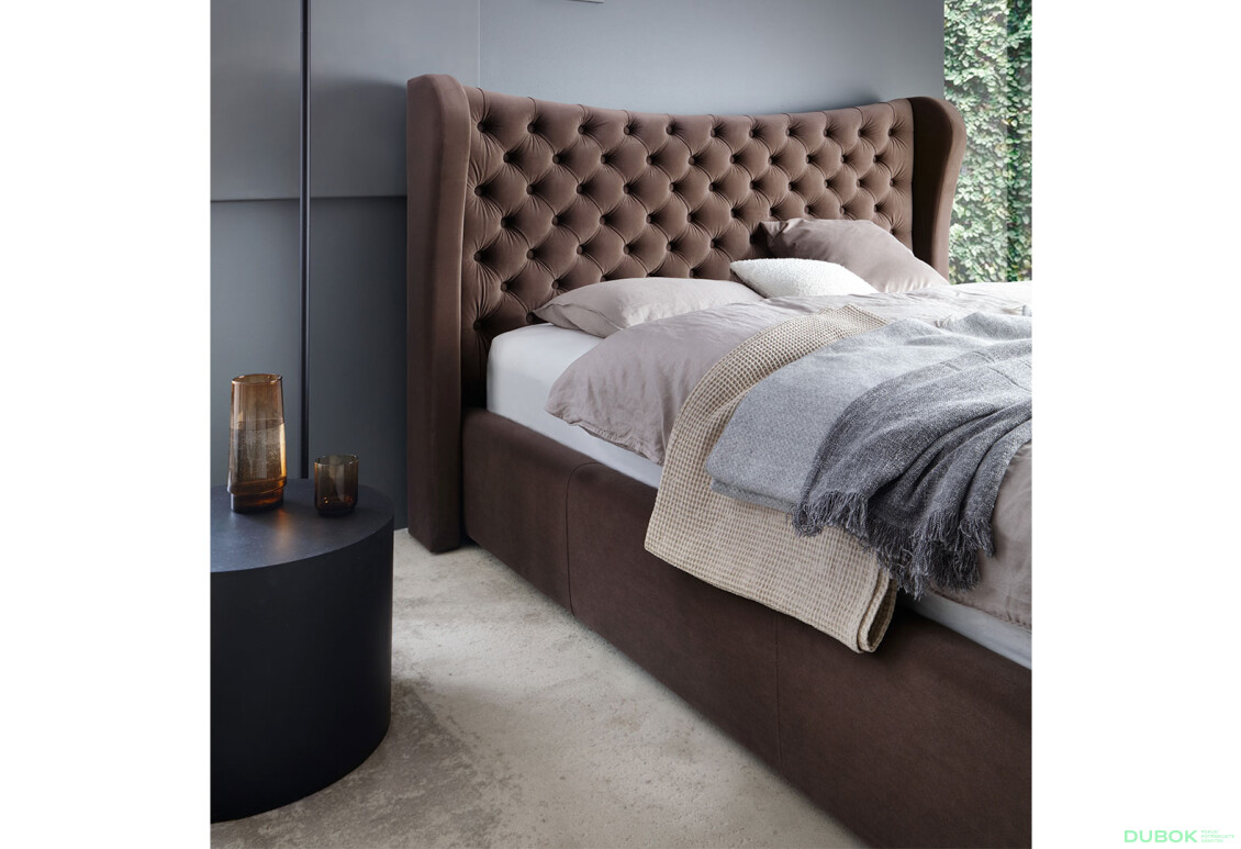 Posteľ Lancaster 180x200 Matt Velvet 29 Davis Buk G4 - Fotografia 4 Fotografia 4 - Posteľ Lancaster 180x200 Matt Velvet 29 Davis Buk G4