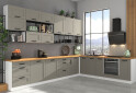 Fotografia 1 - Modulárna kuchyňa Luna biely / clay grey