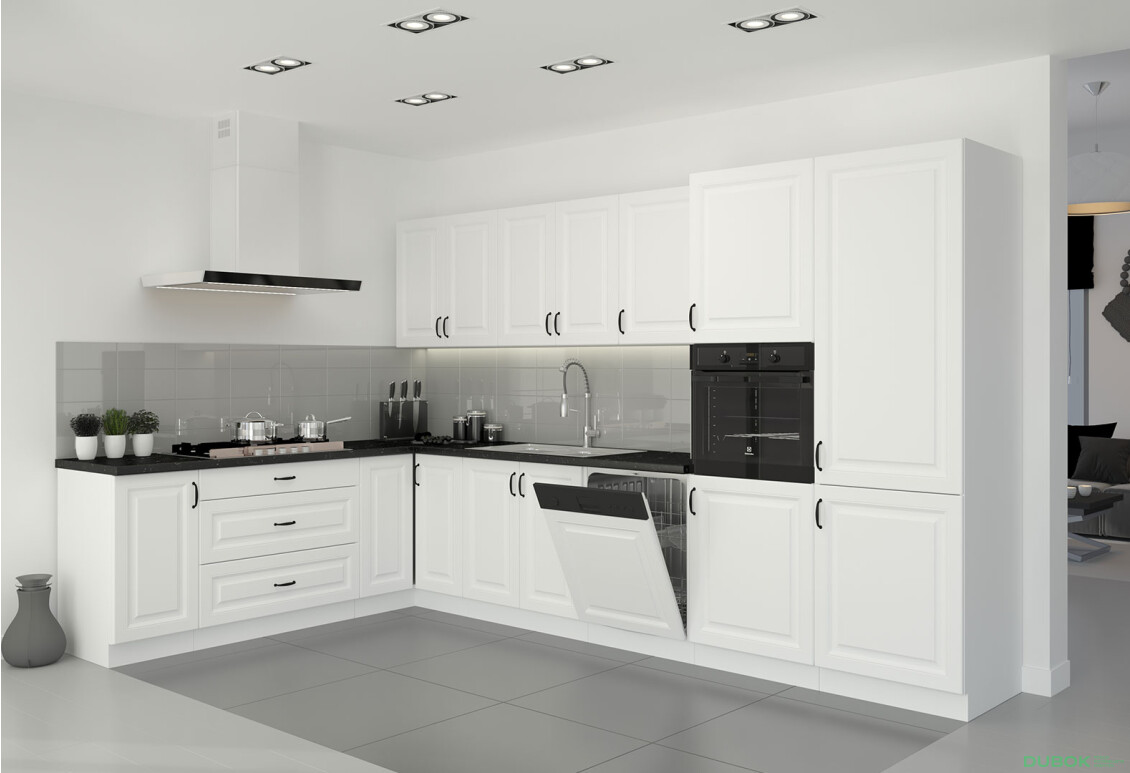 Fotografia 9 - Modulárna kuchyňa Stilo biely / biely