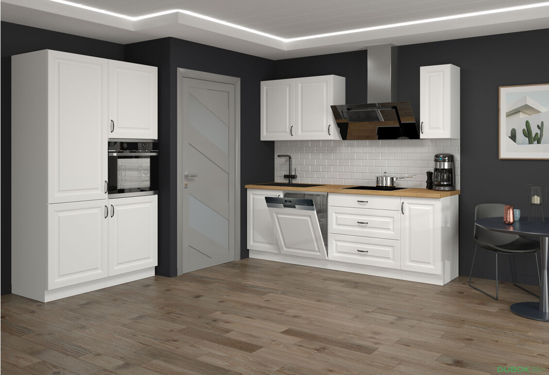 Fotografia 6 - Modulárna kuchyňa Stilo biely / biely