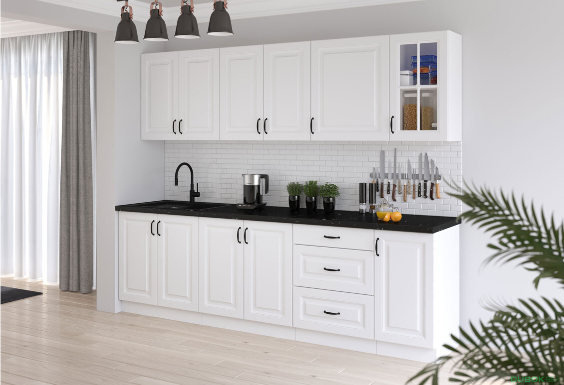 Fotografia 18 - Modulárna kuchyňa Stilo biely / biely