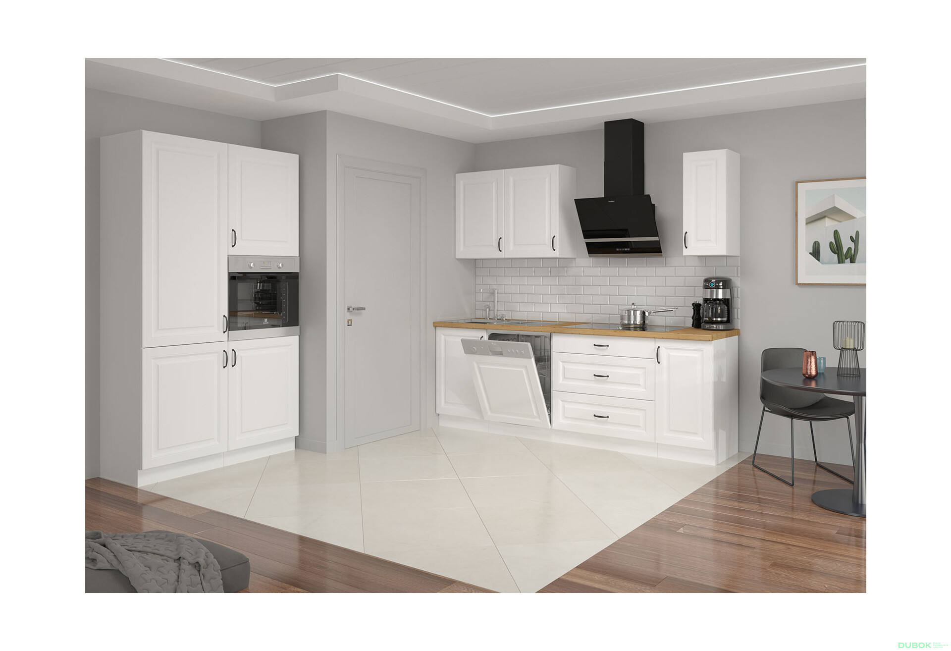 Fotografia 16 - Modulárna kuchyňa Stilo biely / biely