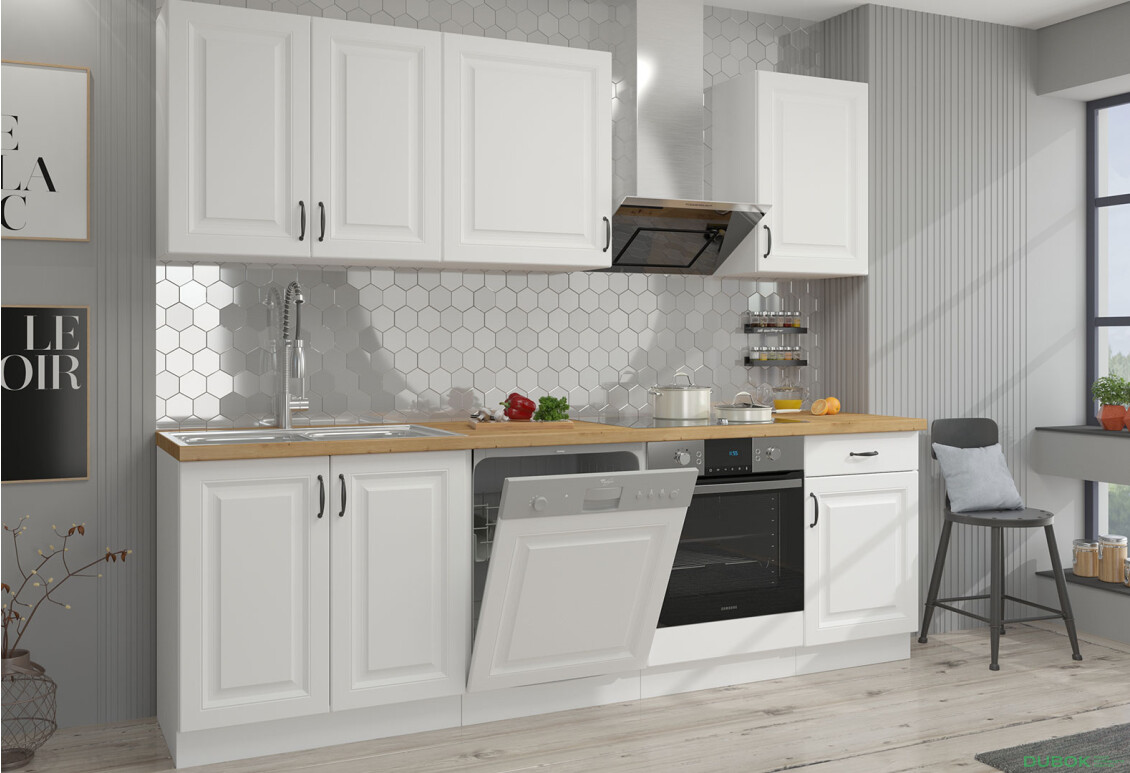 Fotografia 15 - Modulárna kuchyňa Stilo biely / biely