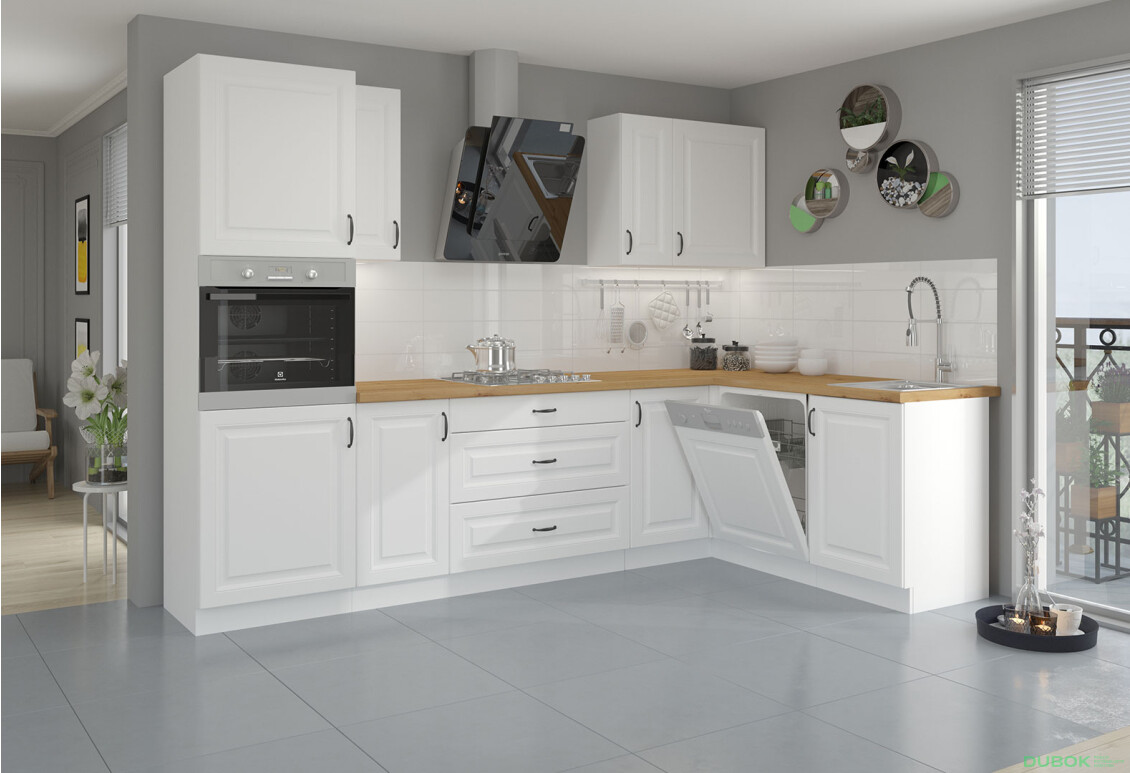 Fotografia 14 - Modulárna kuchyňa Stilo biely / biely