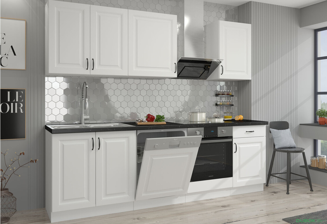 Fotografia 13 - Modulárna kuchyňa Stilo biely / biely