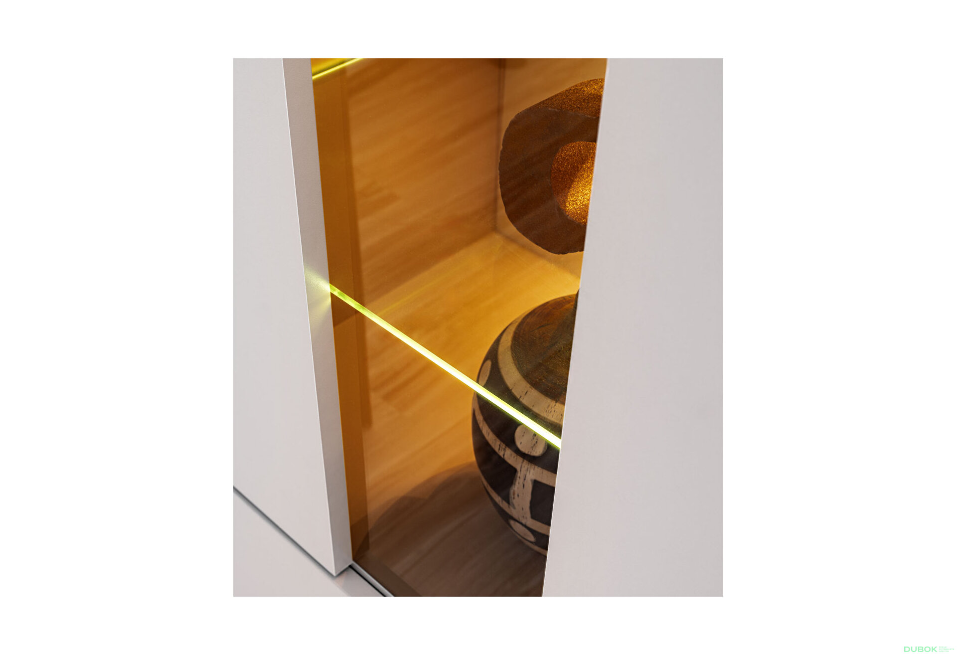 Fotografia 6 - Vitrína 1w biely Complex