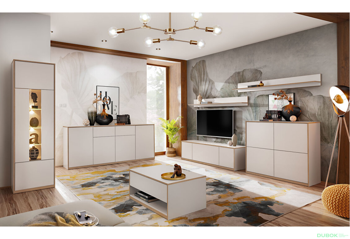 Fotografia 4 - Vitrína 1w biely Complex