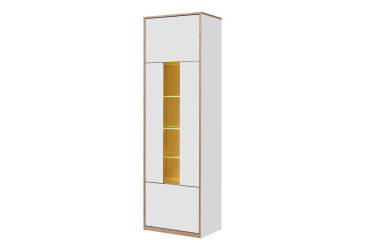 Vitrína 1w biely Complex
