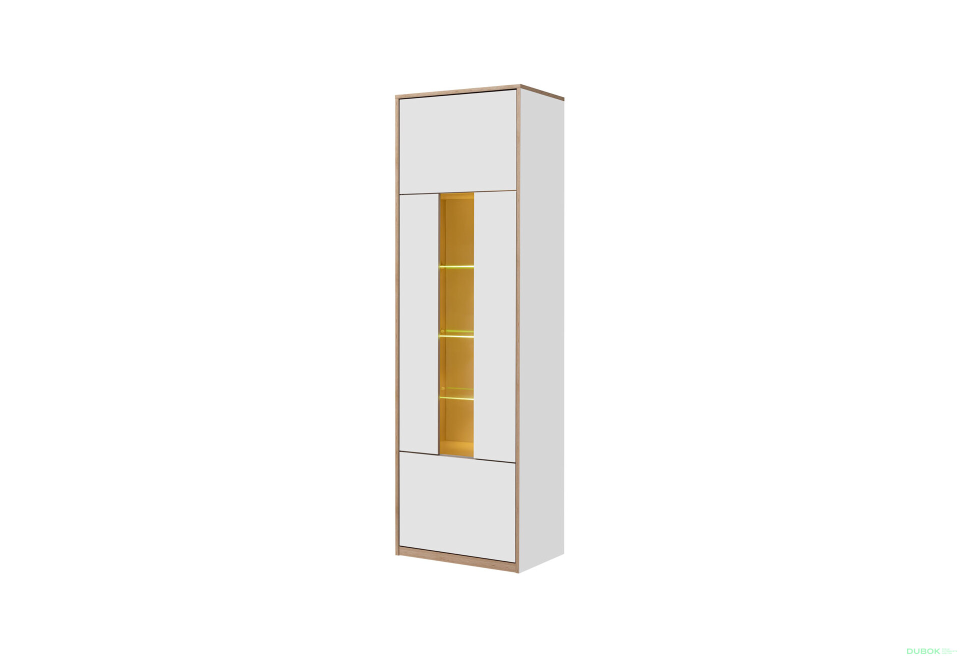 Fotografia 1 - Vitrína 1w biely Complex