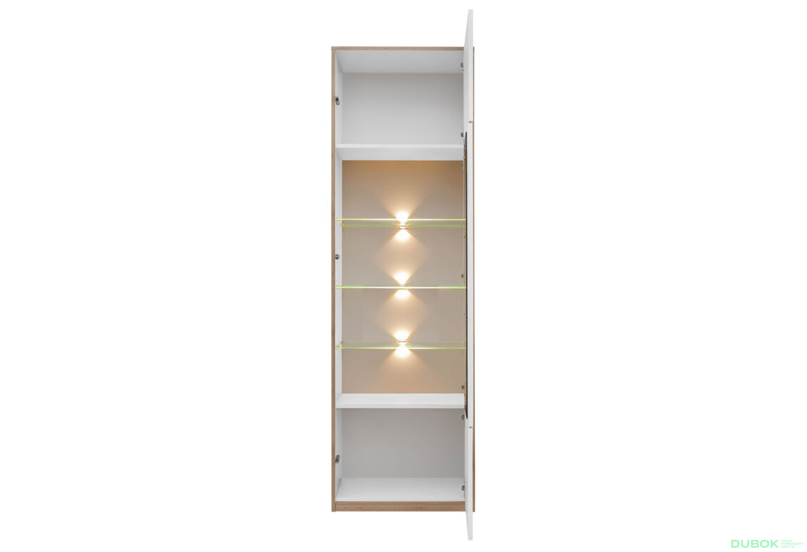 Fotografia 3 - Vitrína 1w biely Complex