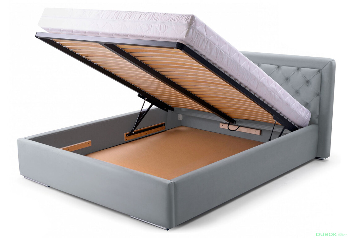 Fotografia 2 - Čalúnená posteľ Madera 160x200 s roštom A Velva 15 Automat