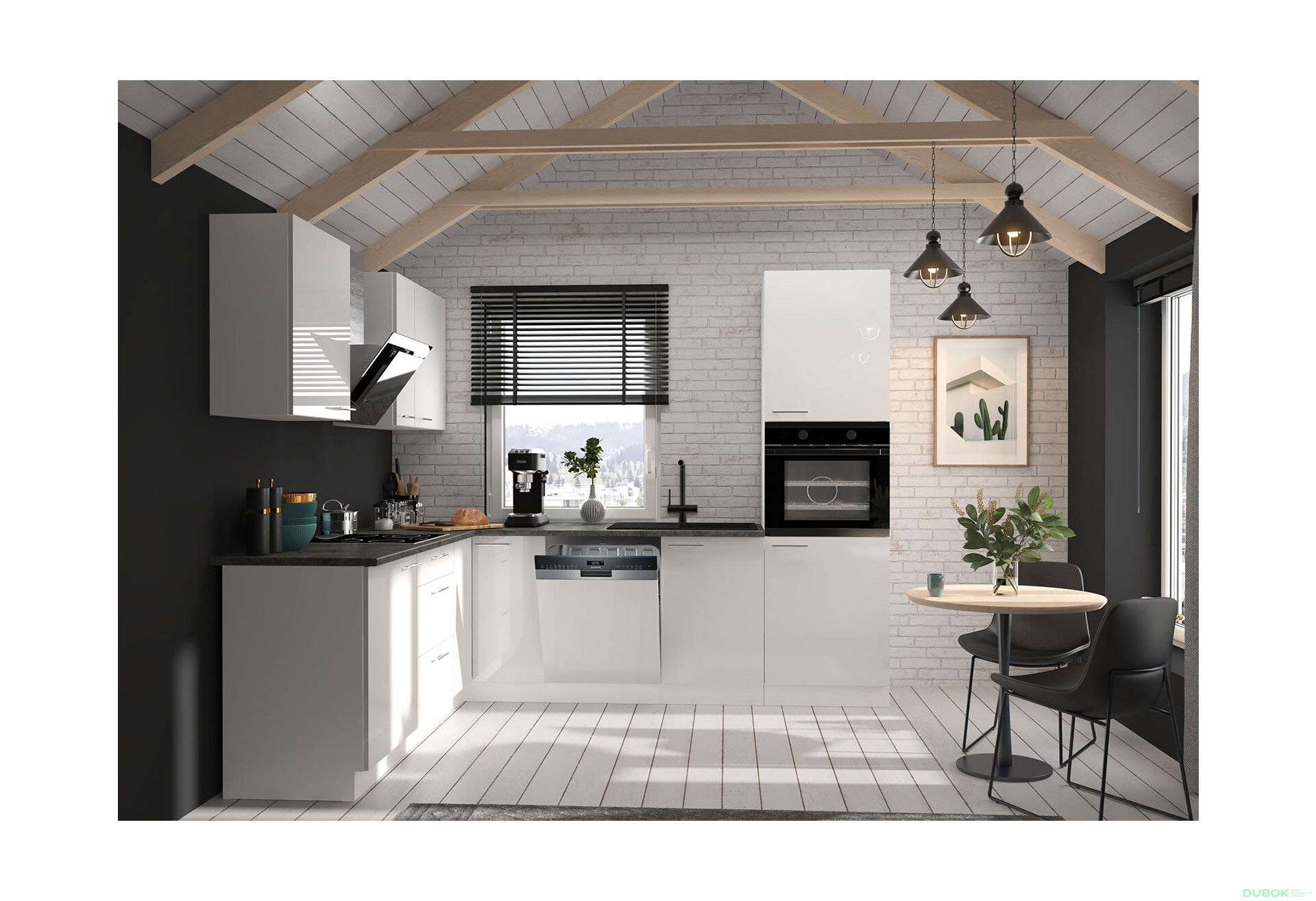 Fotografia 1 - Modulárna kuchyňa Lara biela