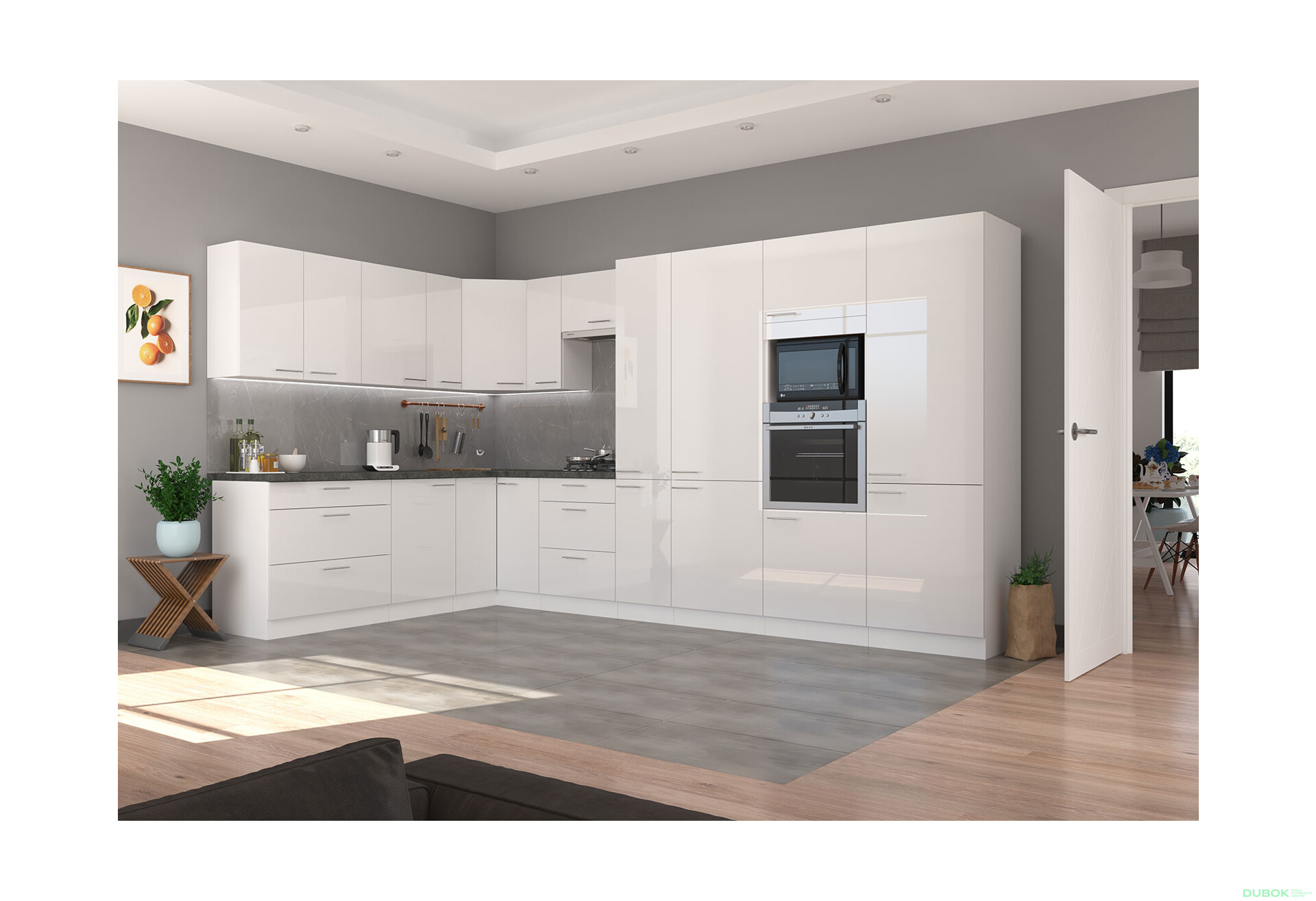 Fotografia 6 - Modulárna kuchyňa Lara biela