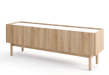TV stolík 144 riviéra / mramor bianco