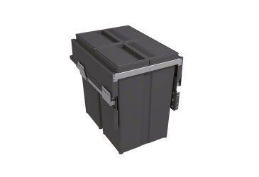 Triedička Gollinucci 580 Plus Line do skrinky 400 mm 2x29 l antracitová