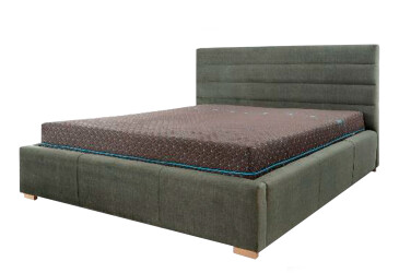 Posteľ Sylvi 160x200 Vogue 11 SIC G4 Buk, hlavová opierka 106 cm