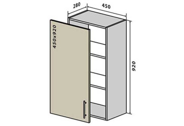 V44 Skrinka 1D 45