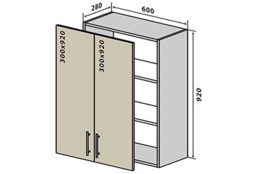 V46 Skrinka 2D 60