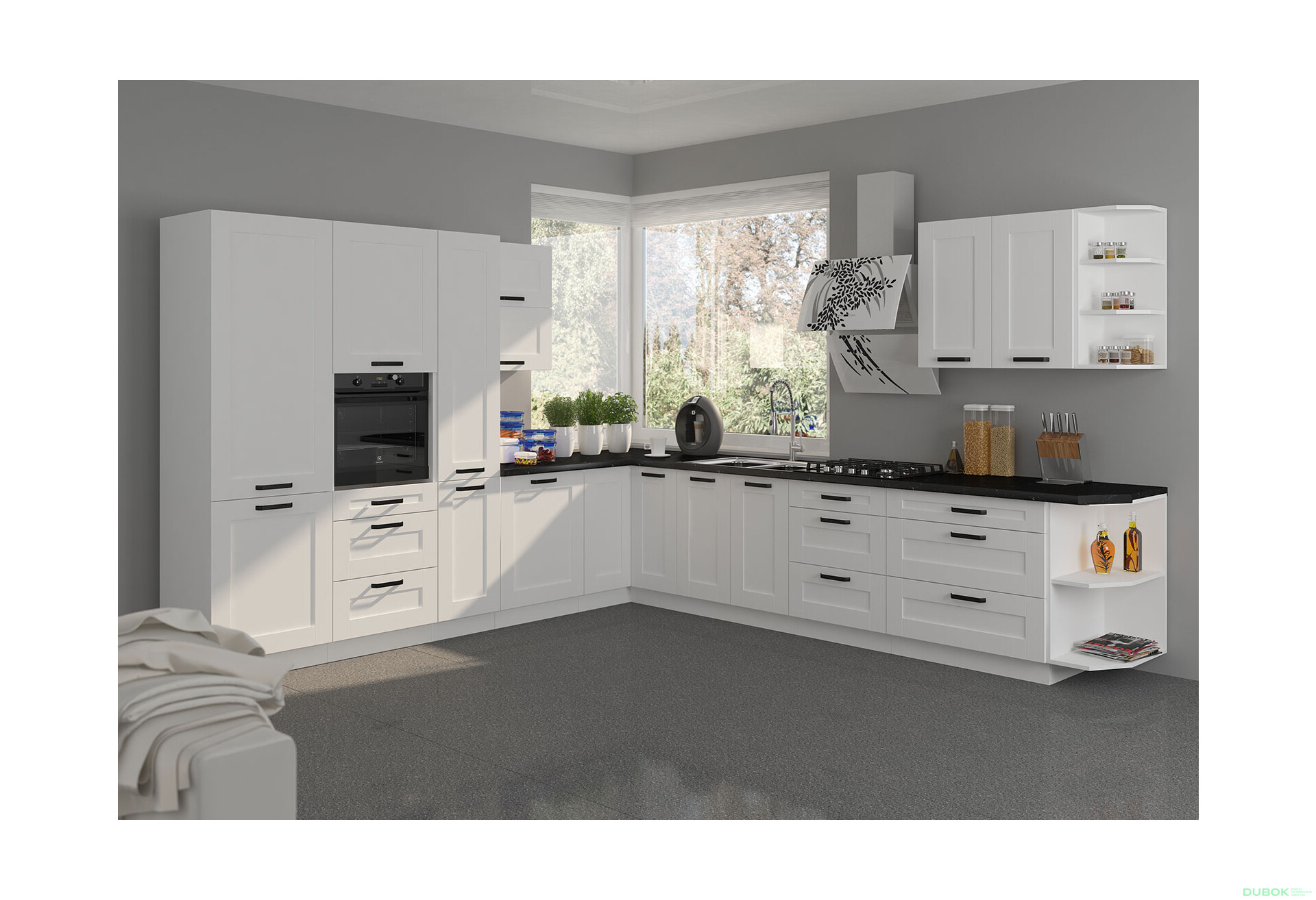 Fotografia 1 - Modulárna kuchyňa Luna biela