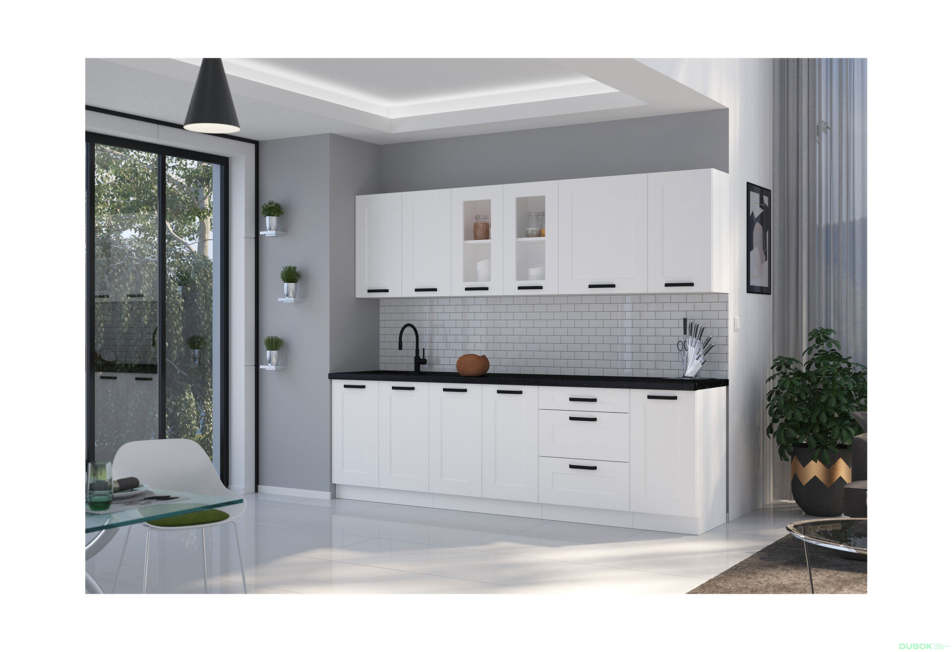 Fotografia 5 - Modulárna kuchyňa Luna biela