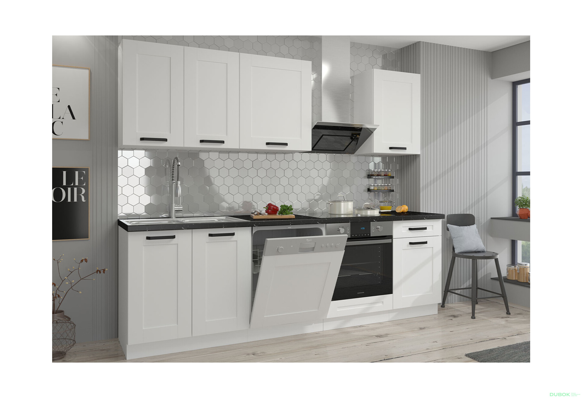 Fotografia 6 - Modulárna kuchyňa Luna biela