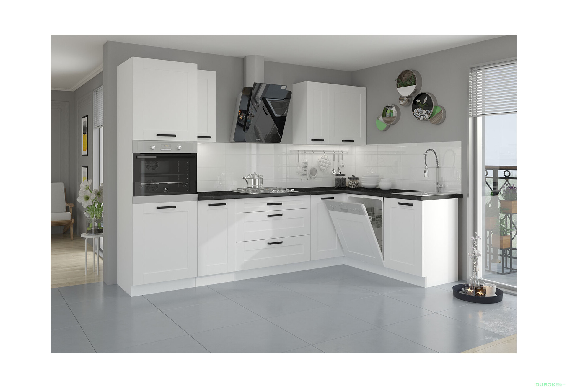 Fotografia 3 - Modulárna kuchyňa Luna biela