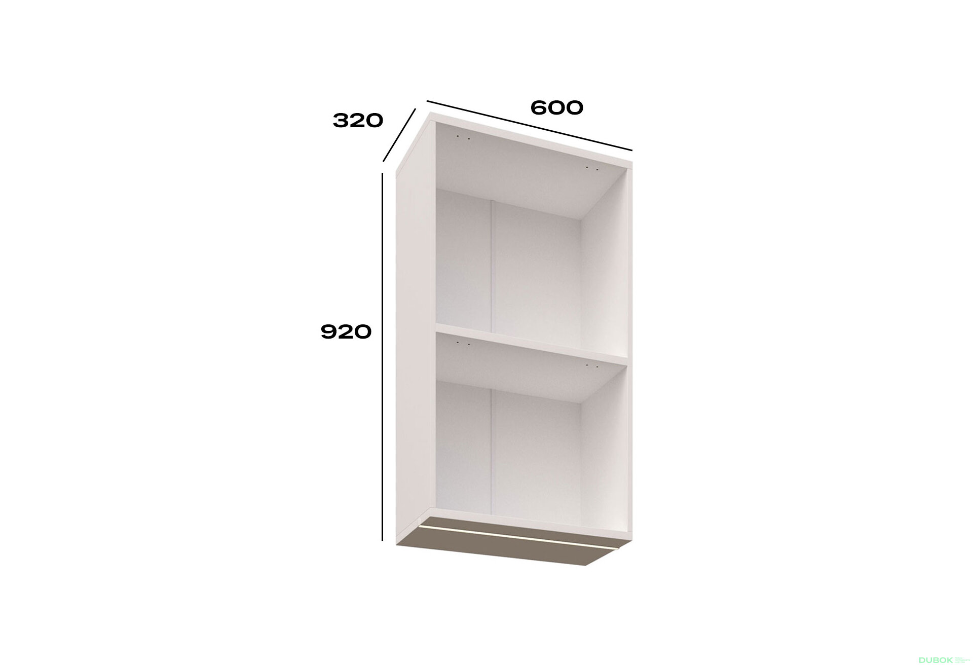 Fotografia 2 - Korpus V 60 B (h-920) Free Fold LED